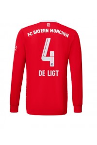 Bayern Munich Matthijs de Ligt #4 Voetbaltruitje Thuis tenue 2022-23 Lange Mouw